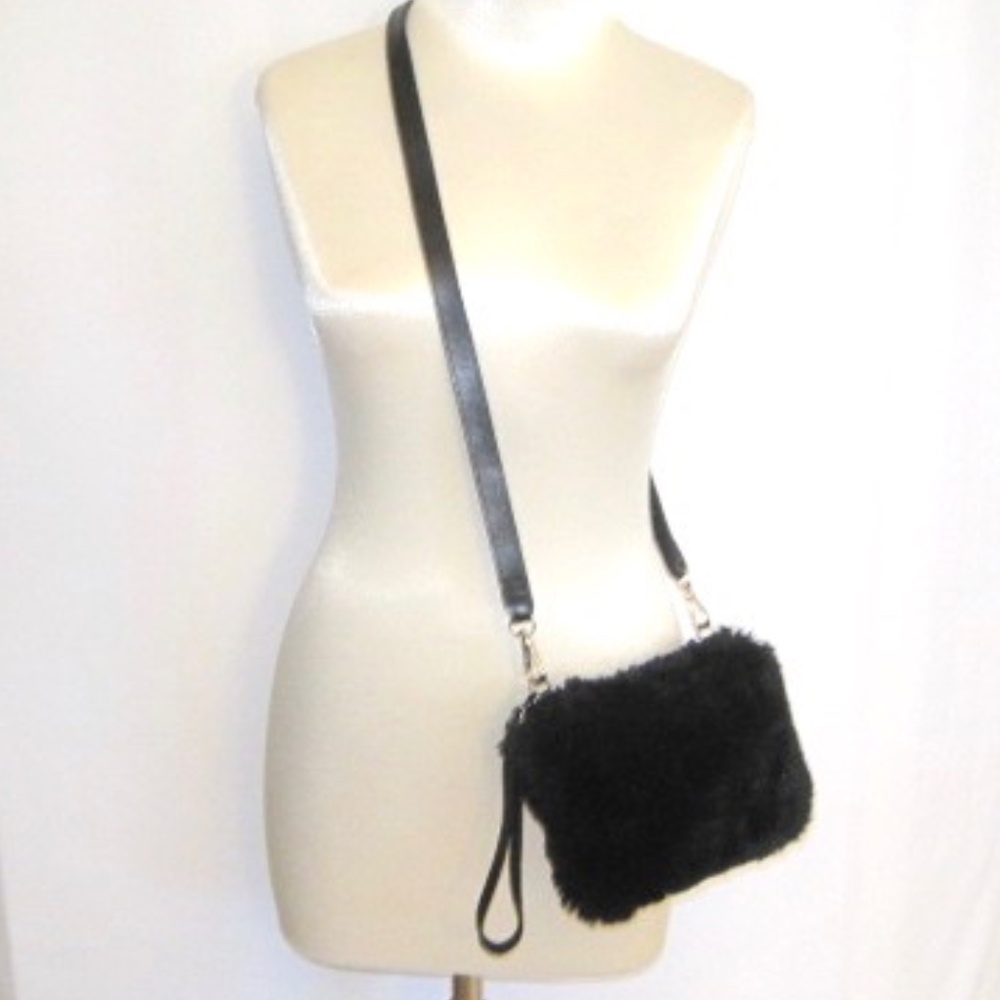 Browns (Shoes) Faux Fur Crossbody Bag